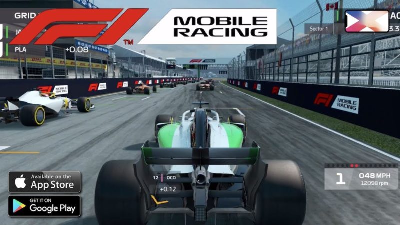 F1 race game download for java mobile game